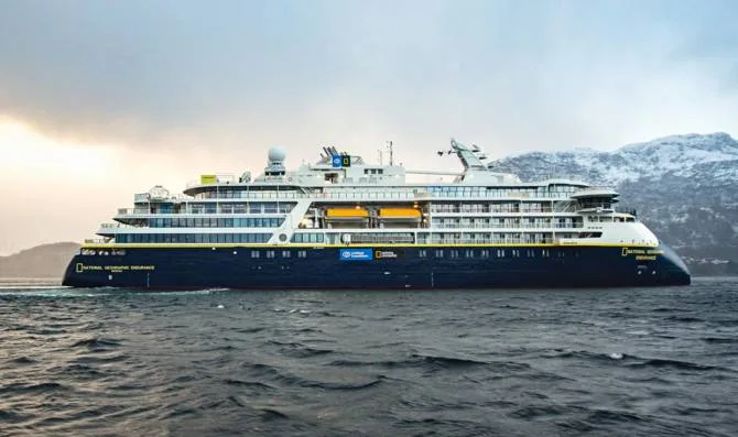 National Geographic Endurance tutkimusristeilijän suunnittelu