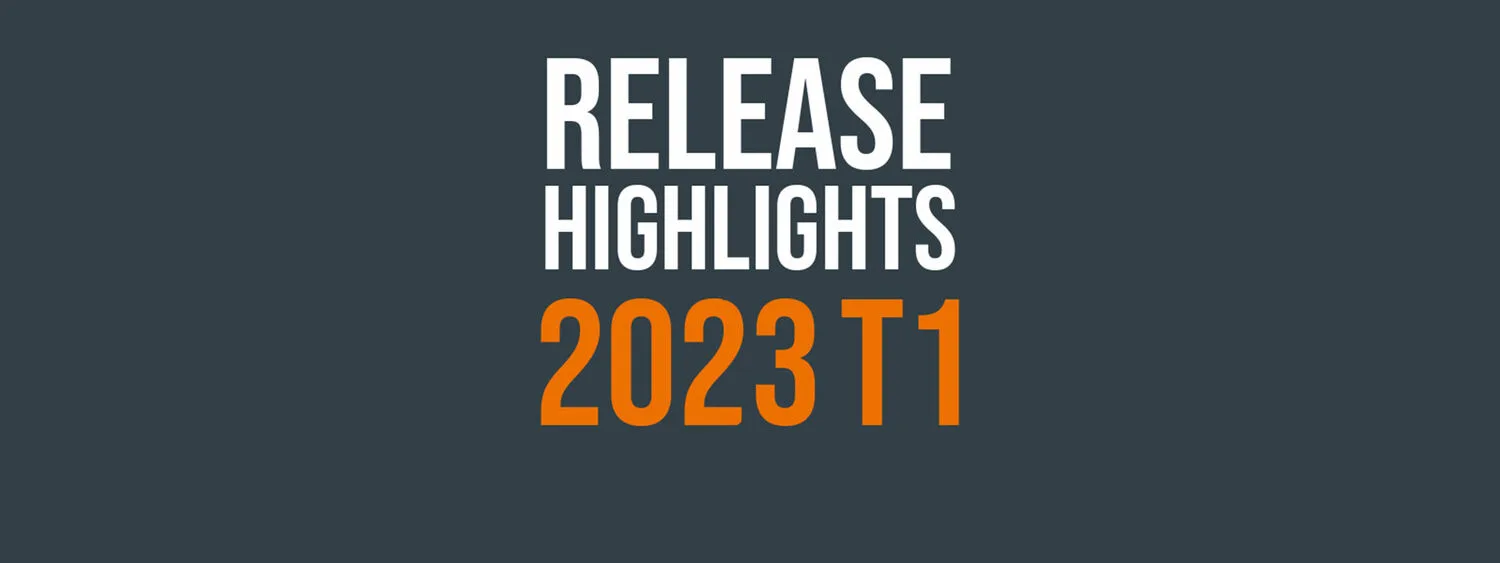 software release highlights