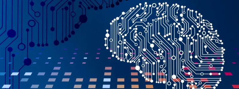 A brain is made out of an electrical digital diagram