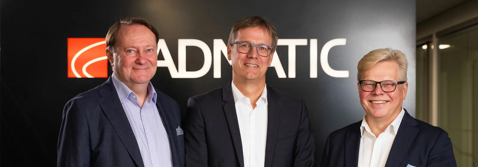 Jukka Rantala, Dr. Detlef Schneider and Olli Manner, Chairman of the Board in Cadmatic office