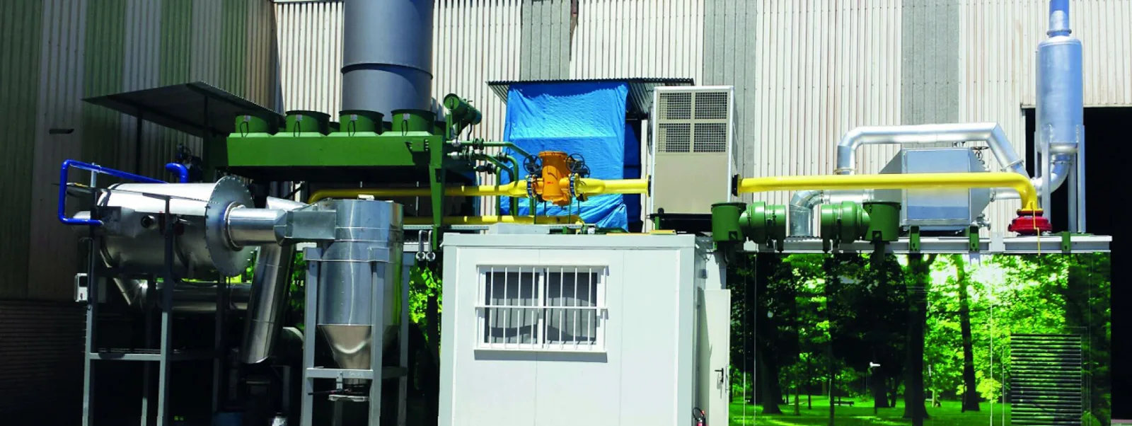 A waste-to-energy plant by GreenE.