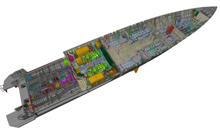 Ship 3D model