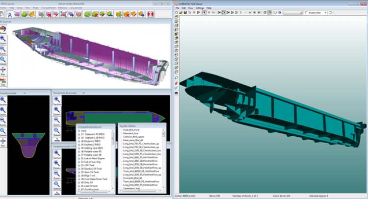 CADMATIC Hull in action