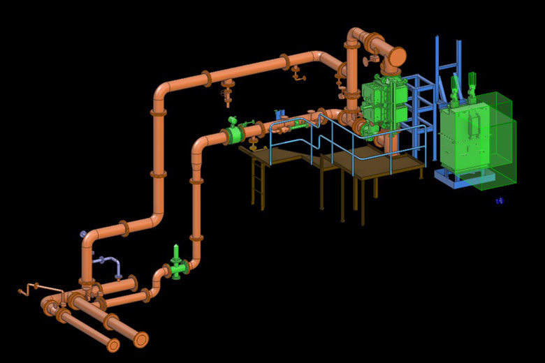 3D pipes