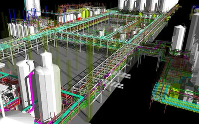 Customer reference, CES, 3D plant design