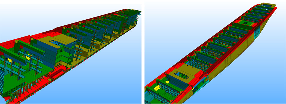 Ship 3D models by CIMC Ocean Engineering Design & Research Institute Co., Ltd.