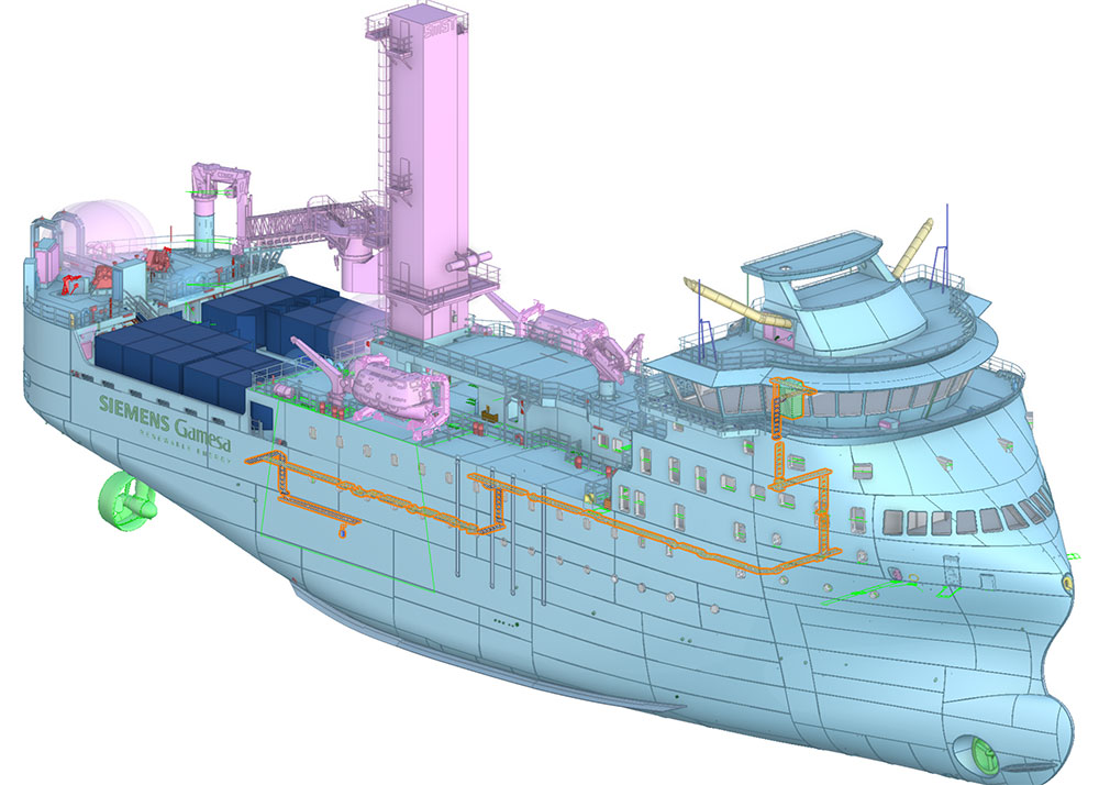 3D Ship model