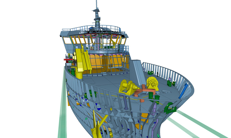 3D Ship model