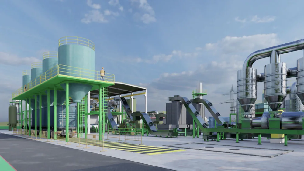 Customer reference, greene, 3D plant design