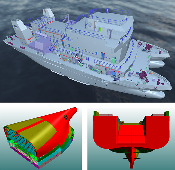 3D Ship model