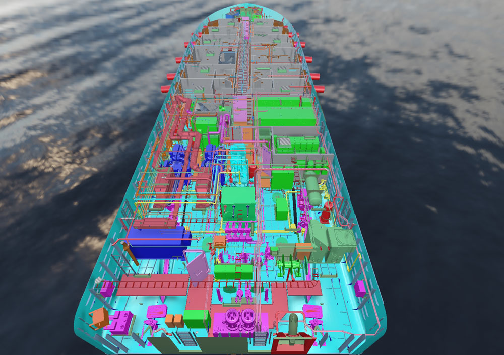 Ship 3D model