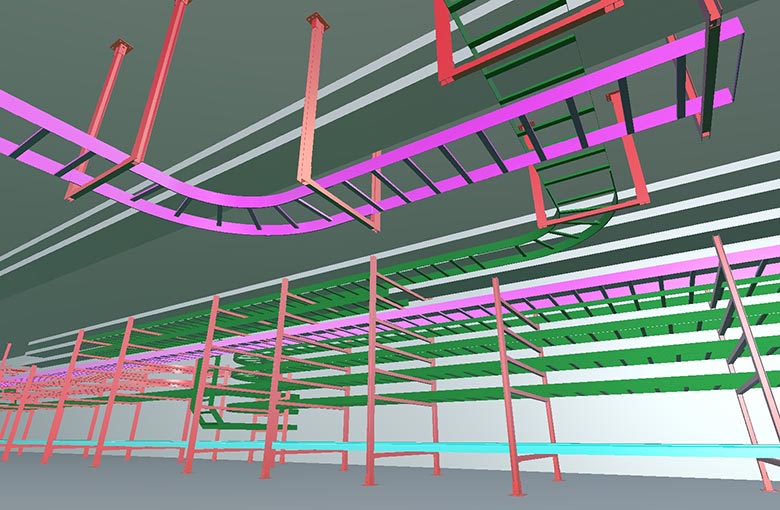 3D Cable tray