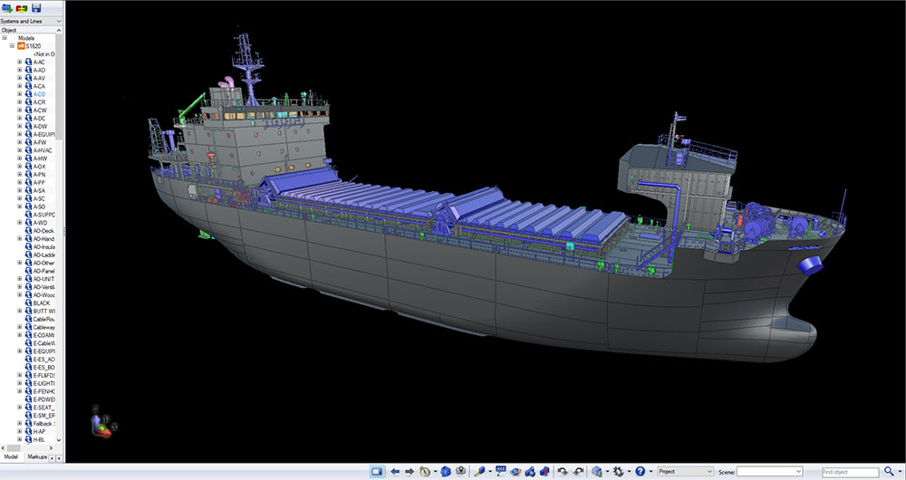 3D Ship model