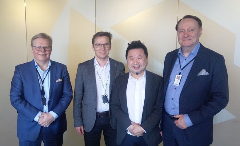 Jukka Rantala, Patrik Rautaheimo, Yong Se Kim, Olli Manner
