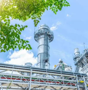 A modern industrial power plant