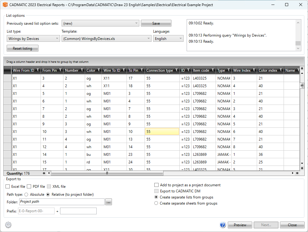 DB reports and the DB tool