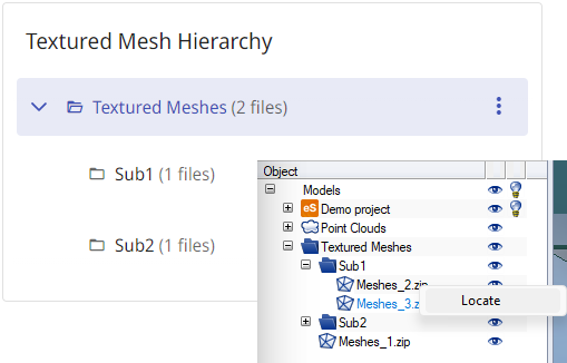 eShare User interface