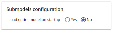 submodels configuration popup