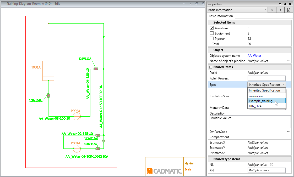 Multi-editing User Interface