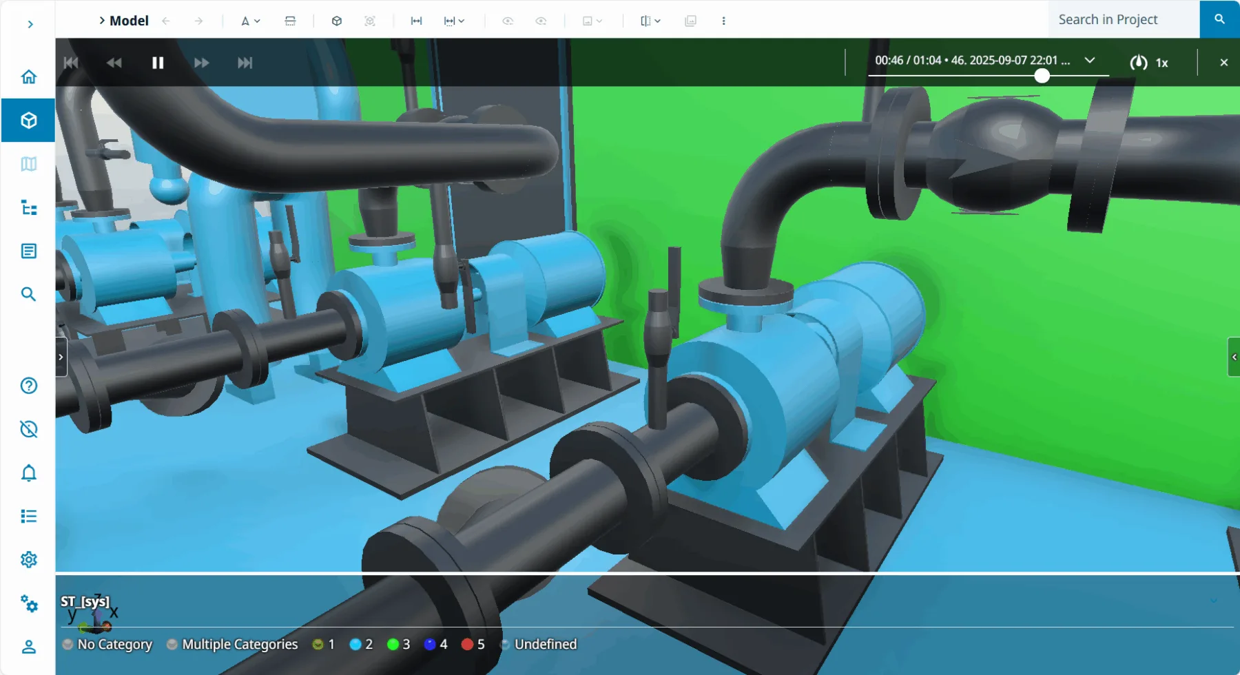 Step 2 of 4D sequencing in browser-based eShare in the 2025H2 software release. 
