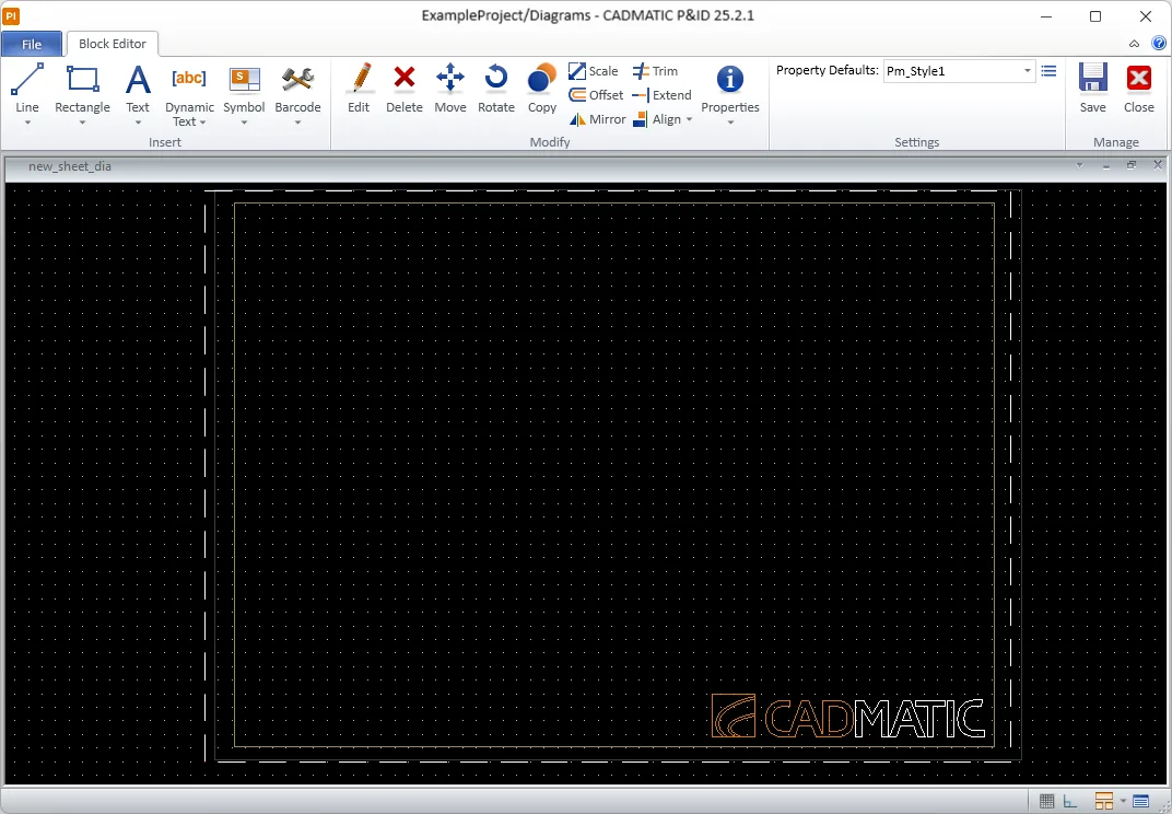 Easy-to-use editor is now available to design diagram sheets from version 2025H2 onwards. 