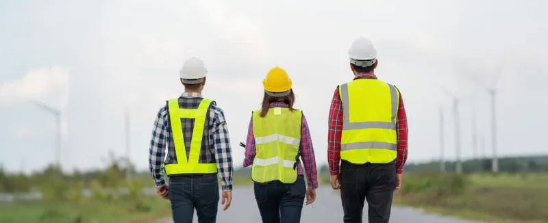 Engineers viewed walking away symbolizing maintenance knowledge walking out the door.