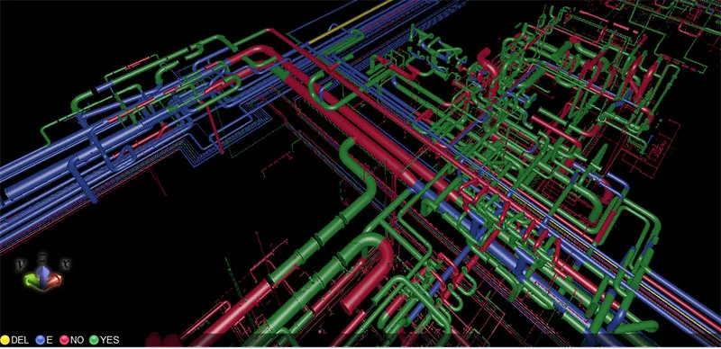 An example of a spool erectability study on a project where CCC implemented CADMATIC Projects. 