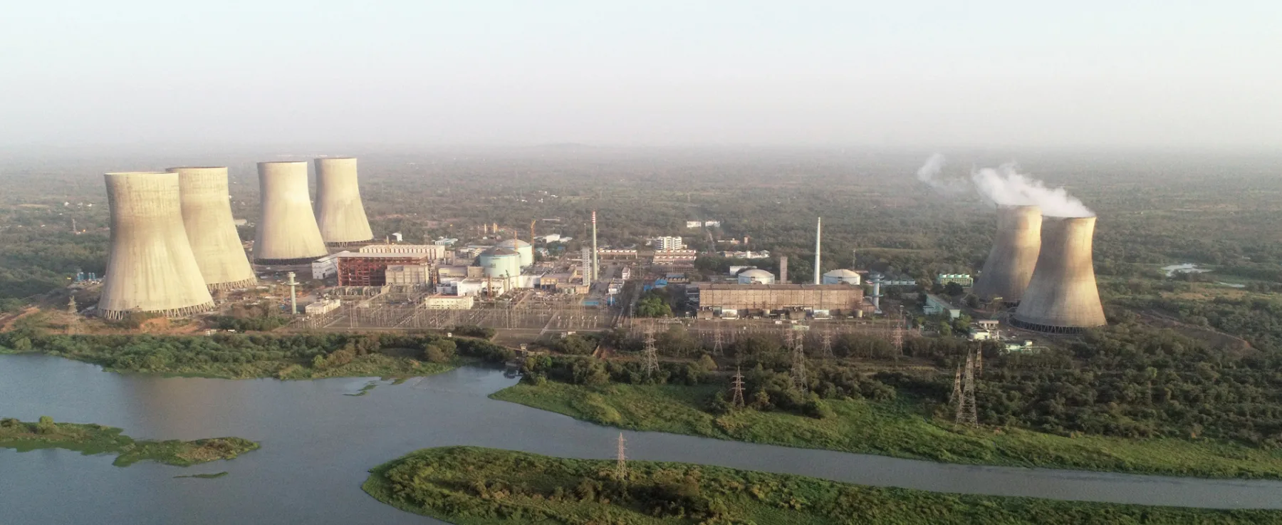 The Kakrapar Atomic Power Plant in India
