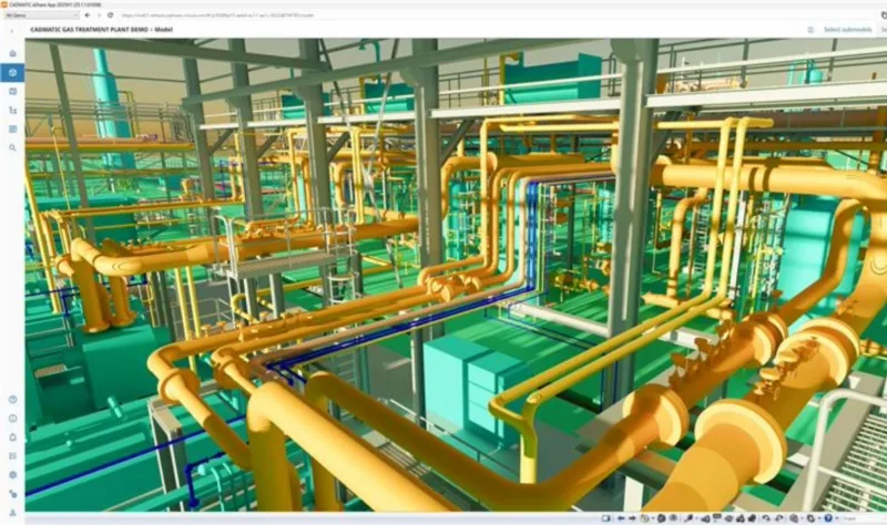 eShare screenshot presentation mode.
