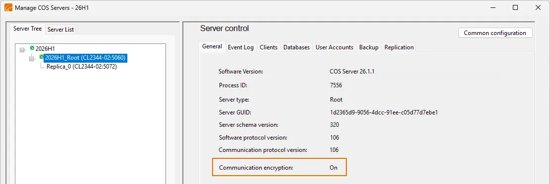 Secure COS transfers and user deactivation in 2026H1